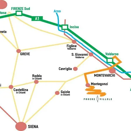 Podere Villole Toskana Chianti Firenze *